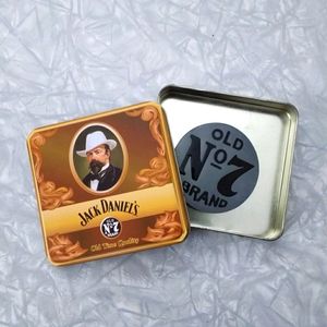 Jack Daniel's collectors tin with metal belt buckle